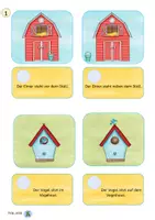 Vorschau - Aufgabenkarten - Präpositionen mit Hilfe eines Lesestiftes erarbeiten - Seite 2