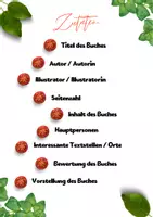 Vorschau - Mal- und Bastelvorlagen - Buchvorstellung im Pizzakarton - Seite 1