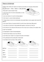Vorschau - Arbeitsblätter - Logical Schuhe / Leseförderung / Leserätsel / Konzentration - Seite 1