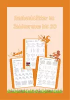 Vorschau - Arbeitsblätter - Rechne mit den Eichhörnchen - 3 Arbeitsblätter inkl. Lösung - Deckblatt