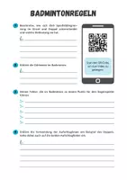 Vorschau - Arbeitsblätter - Badminton ⎮ Regeln für die Schule - Seite 2