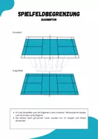 Vorschau - Arbeitsblätter - Badminton ⎮ Regeln für die Schule - Seite 3