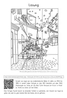 Vorschau - Mal- und Bastelvorlagen - Vincent van Gogh: "Cafe-Terrasse am Forum in Arles" - Kunstwerk puzzeln - Seite 3