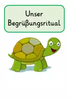 Vorschau - Bildkarten - Begrüßungsritual an der Klassenzimmertür - Seite 2
