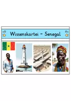 Vorschau - Stationenlernen - Wissenskartei - Senegal - Seite 1