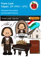 Vorschau - Experimente - Franz Liszt clipart - Deckblatt