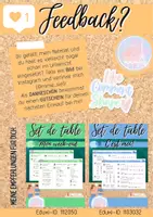 Vorschau - Arbeitsblätter - Set de table: Mon emploi du temps - Seite 2