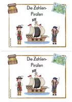 Vorschau - Arbeitsblätter - Zahlenpiraten; Zahlen schreiben (ZR 6) - Seite 1