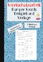Vorschau - Arbeitsblätter - BumperWords Wortschatzarbeit - Deckblatt