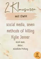 Vorschau - Test - 2 Klausuren mit EWH zu social media, seven methods of killing K.J., Abitur, mündliche Prüfung, mock exams - Deckblatt
