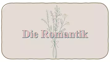 Vorschau - Präsentationen/Tafelbilder - Lernkarten Präsentation Romantik - Deckblatt