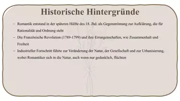 Vorschau - Präsentationen/Tafelbilder - Lernkarten Präsentation Romantik - Seite 3
