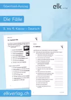 Vorschau - Arbeitsblätter - Die Fälle | 5. bis 9. Klasse - Deckblatt
