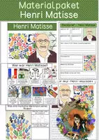 Vorschau - Arbeitsblätter - Materialpaket - Henri Matisse - Deckblatt
