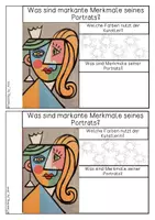 Vorschau - Arbeitsblätter - Pablo Picasso - Materialpaket - Seite 3