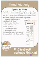 Vorschau - Arbeitsblätter - Sprache der Woche - Seite 2