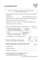 Vorschau - Arbeitsblätter - Lernstrategien | 5. bis 6. klasse - Seite 1