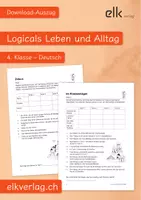 Vorschau - Arbeitsblätter - Logicals Leben und Alltag | 4. bis 6. Klasse - Deckblatt