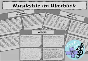 Vorschau - Text - Musikstile im Überblick - Seite 1