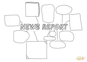 Vorschau - Arbeitsblätter - KAWA NEWS REPORT schreiben Englisch - Seite 3