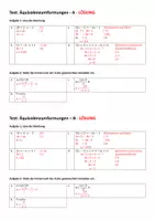 Vorschau - Test - Übungstest Lineare Gleichungssysteme (Klasse 8/ 9) – Äquivalenzumformungen testen & üben | Mit Lösungen - Seite 3