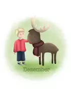 Vorschau - selbst erstellte Cliparts/Grafiken - Süße Kalender-Cliparts / Cliparts Tiere und Kinder - Seite 1