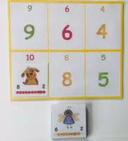 Vorschau - Mal- und Bastelvorlagen - Zahlenfreunde - BINGO und Legespiel - Deckblatt