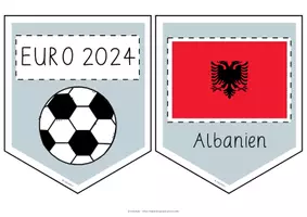 Vorschau - Präsentationen/Tafelbilder - Wimpelkette Europameisterschaft 2024 | kostenlos - Seite 1