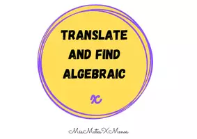 Vista previa - Juegos / Gamificación - Translate and find. Algebraic Language - página 1