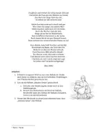 Vorschau - Klassenarbeiten - Klassenarbeit Balladen 📚 - Johanna Sebus (J.W. von Goethe): Merkmale einer Ballade, Inhaltszusammenfassung, Reimschema, Form mit EHZ - Seite 2
