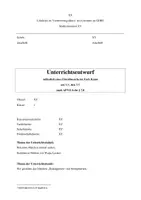 Vorschau - Stundenentwürfe - Unterrichtsentwurf Stempeldruck Rötkäppchen Warja Lavater - Seite 1