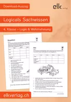 Vorschau - Arbeitsblätter - Logicals Sachwissen | 4. bis 6. Klasse - Deckblatt