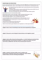 Vorschau - Stundenentwürfe - Einfach Grundrechte - Art. 8: Versammlungsfreiheit (leichte Sprache) - Seite 2
