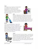 Vorschau - Text - English Reading on Chores/Cleaning: Englisch Als Fremdsprache Hausarbeit - Deckblatt