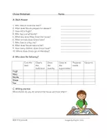 Vorschau - Text - English Reading on Chores/Cleaning: Englisch Als Fremdsprache Hausarbeit - Seite 1