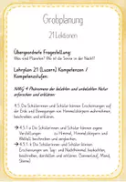 Vorschau - Unterrichtsreihen - Planeten , Sonne , Mond und Sterne - Seite 1