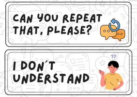 Vorschau - Poster - Classroom Phrases | Tafelmaterial - Seite 3