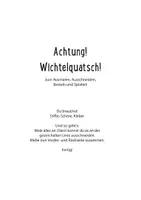 Vorschau - Mal- und Bastelvorlagen - Wichtel im Frühling - Geschichte mit Bastelvorlagen - Seite 1