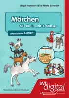 Vorschau - Unterrichtsreihen - Märchen für die 1. und 2. Klasse (differenziertes Lernen) - Deckblatt