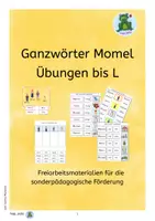 Vorschau - Arbeitsblätter - Ganzwörter nach der Momel Fibel bis L - Deckblatt