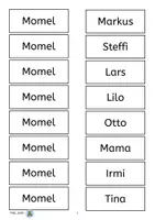 Vorschau - Arbeitsblätter - Ganzwörter nach der Momel Fibel bis L - Seite 2