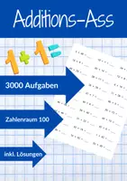 forhåndsvisning - Additions-As: 3000 opgaver inden for talområdet op til 100 - forside