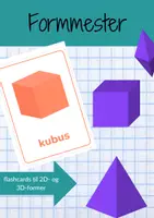 forhåndsvisning - Formmester: Interaktive flashcards til 2D- og 3D-former - forside