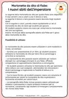anteprima - Materiale per pittura e bricolage - I nuovi abiti dell'imperatore - Pupazzi dito - Marionetta - Favola - Pagina 1