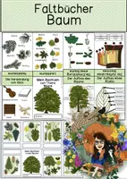 Vorschau - Arbeitsblätter - Faltbücher - Bäume - Deckblatt