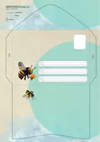 Vorschau - Arbeitsblätter - Briefpapier und Briefumschläge "Hummel" (4 Lineaturen) - Seite 3