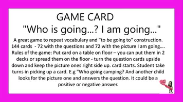 Προεπισκόπηση - Flashcards - WHO IS GOING - I AM GOING TO - Σελίδα 1