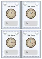 Vorschau - Aufgabenkarten - The Time - Aufgabenkarten (Full Hours) - Seite 2