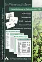 Vorschau - Arbeitsblätter - DFU - Vokabeltraining - Amphibien - Deckblatt