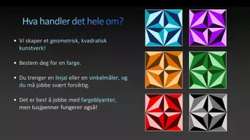 forhåndsvisning - KUNST - trinn for trinn: geometrisk Op-Art Kunstverk - side 3